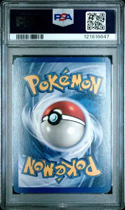 1999 POKEMON BASE SET UNLIMITED #11 NIDOKING-HOLO PSA 7 - Image 2