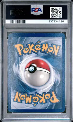 1999 POKEMON BASE SET UNLIMITED #11 NIDOKING-HOLO PSA 7 - Image 2