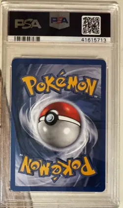 1999 POKEMON BASE SET UNLIMITED #11 NIDOKING-HOLO PSA 7 - Image 2