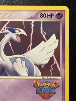 Pokemon Rocks America 2005 Lugia 29/115 EX Unseen Forces Card Rare HP - Image 4