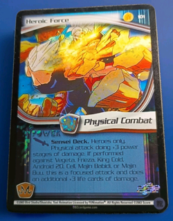 🐉Dragon Ball Z CCG Heroic Force LIMITED FOIL Babidi Saga DBZ Card #101 (2003) - Image 2