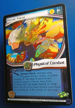 🐉Dragon Ball Z CCG Heroic Force LIMITED FOIL Babidi Saga DBZ Card #101 (2003) - Image 3