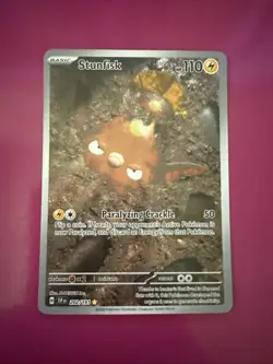 Stunfisk 202/191 Full Art NM/M Surging Sparks Pokemon Card - Image 1