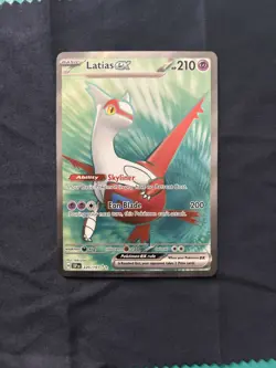 Latias EX 220/191 Surging Sparks Pokemon Full Art Ultra Rare Holo Card Near Mint - Image 1