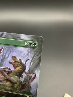 Savage Order (borderless) MTG Universes Beyond: Jurassic World Collection #0006 - Image 2