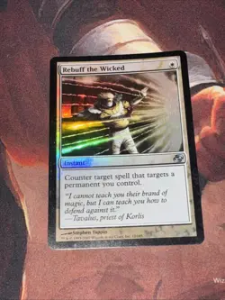 Rebuff The Wicked X1 Mtg Planar Chaos Nm Foil - Image 1
