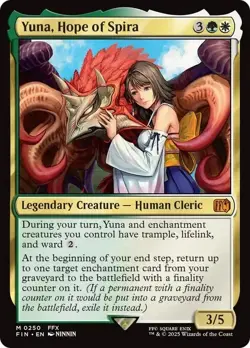 Yuna, Hope of Spira MTG Universes Beyond: FINAL FANTASY M 0250 - Image 1