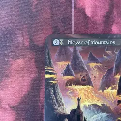 Mover of Mountains Sorcery Gothic Earth Unique NM - Image 2