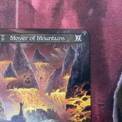 Mover of Mountains Sorcery Gothic Earth Unique NM - Image 3