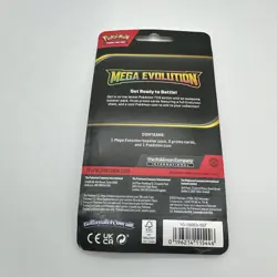 Pokemon Mega Evolution Premium Checklane Blister Pokemon Booster Pack Tyranitar - Image 3