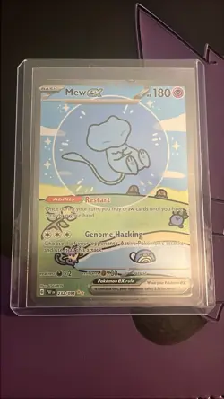 Pokemon TCG Mew Ex 232/091 SV: Paldean Fates Holo Special Illustration Rare - Image 1