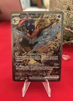 Shrouded Fable Kingdra #131 & Greninja #132 Special Illustration Rare Promos - Image 5