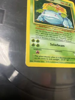 Pokemon Cards Venusaur 15/102 Holo Rare Base Set WOTC - NM - Image 2