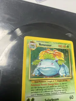 Pokemon Cards Venusaur 15/102 Holo Rare Base Set WOTC - NM - Image 5