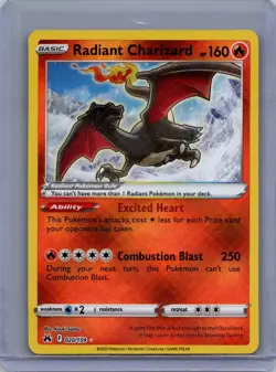 Radiant Charizard 020/159 Pokemon TCG Crown Zenith Sword & Shield Ultra Rare NM - Image 1