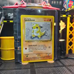 Sandshrew Base Set Pokemon TCG 62/102 Unlimited Common - Image 3