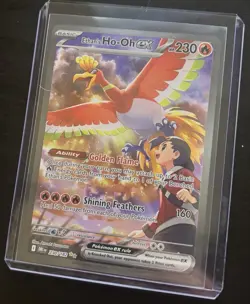 Pokemon TCG Ethan's Ho-Oh EX 230/182 Sv10 Destined Rivals Holo Rare - Image 1