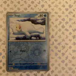Pokemon - Seel 086/165 - Scarlet & Violet 151 - Reverse Holo - Near Mint - Image 1