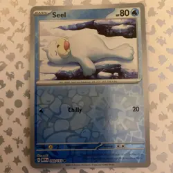 Pokemon - Seel 086/165 - Scarlet & Violet 151 - Reverse Holo - Near Mint - Image 3