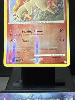 Pokemon Card Rapidash 47/99 Platinum Arceus Reverse Holo Near Mint - Image 3