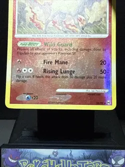 Pokemon Card Rapidash 28/99 Platinum Arceus Reverse Holo Rare Near Mint - Image 3