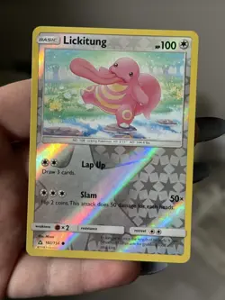 Pokemon TCG - Sun & Moon Ultra Prism - Lickitung 102/156 - Reverse Holo - Image 1