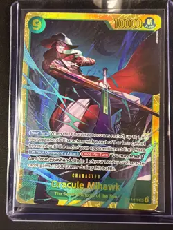Dracule Mihawk | OP14-119 | One Piece | The Azure Sea’s Seven | Foil | SEC - Image 1