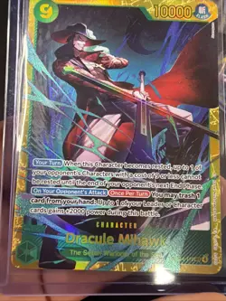 Dracule Mihawk | OP14-119 | One Piece | The Azure Sea’s Seven | Foil | SEC - Image 2