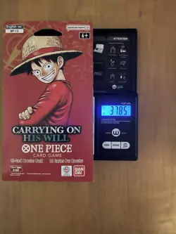 One Piece OP-13 CARRYING ON HIS WILL Sleeved Booster Pack - Heavy - 37.85g 🔥🔥 - Image 1