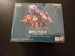 One Piece Two Legends OP-08 Booster Box, display / protective container & Card. - Image 3