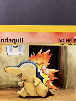 Pokemon TCG Cyndaquil #57/111 1st Edition Non Holo Neo Genesis 2000 VTG WOTC MP - Image 2