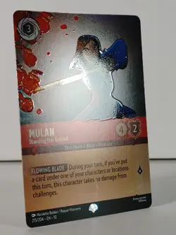 Mulan - Standing Her Ground LORCANA Whispers in the Well 215/204 Epic - NM - A - Image 3