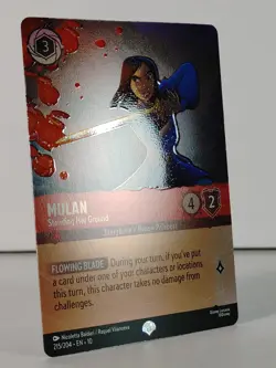 Mulan - Standing Her Ground LORCANA Whispers in the Well 215/204 Epic - NM - B - Image 2