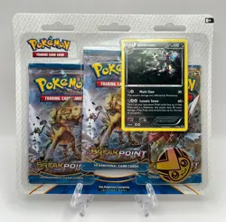 (403116) Pokemon XY Breakpoint Booster Umbreon 3-Pack Blister - Factory Sealed - Image 1