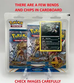 (403116) Pokemon XY Breakpoint Booster Umbreon 3-Pack Blister - Factory Sealed - Image 2