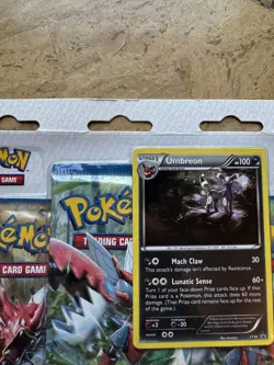 Pokemon XY Breakpoint Booster Umbreon 3-Pack Blister - Factory Sealed - Image 4