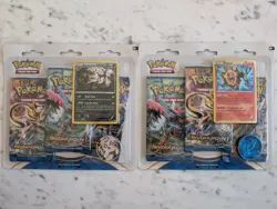 POKEMON BREAKPOINT 3 PACK BLISTER 2x FACTORY SEALED UMBREON PYROAR PROMO NEW - Image 1
