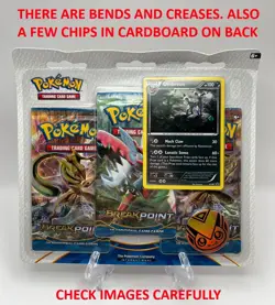 (403064) Pokemon XY Breakpoint Booster Umbreon 3-Pack Blister - Factory Sealed - Image 2