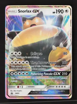 Snorlax GX - Holo SM Promos SM05 NM Pokemon TCG - Image 1