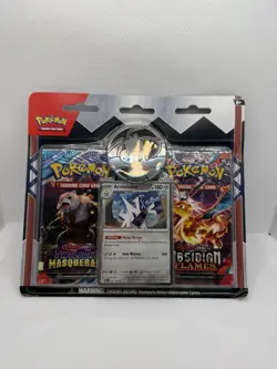 Pokemon TCG Archaludon Blister 2-Pack Dragonite Coin Sealed New Promo - Image 1