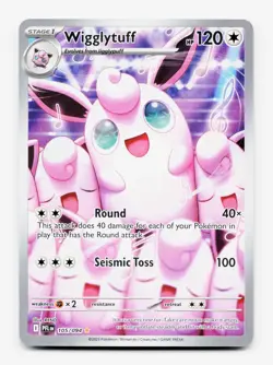 Pokemon TCG - Wigglytuff - 105/094 - ME02: Phantasmal Flames (PFL) IR NM - Image 1