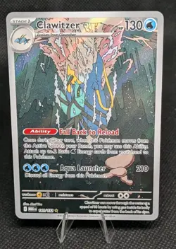 Clawitzer 141/132 Illustration Rare Mega Evolutions NM/M Pokemon TCG Card - Image 1
