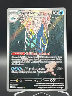 Clawitzer- 141/132 - Illustration Rare - Mega Evolutions - Pokemon Card - NM/M - Image 1