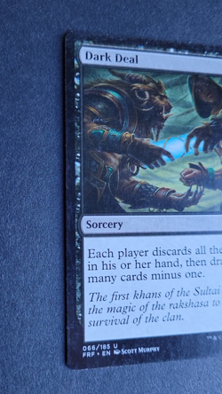 Dark Deal MTG Sorcery Card Fate Reforged 1x LP Magic the Gathering - Image 2