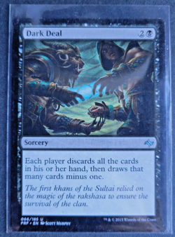 Dark Deal MTG Sorcery Card Fate Reforged 1x LP Magic the Gathering - Image 3