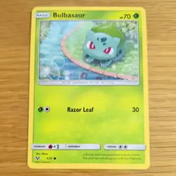 BULBASAUR 1/73 POKEMON CARD (SHINING LEGENDS SET) - Image 2