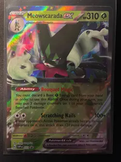 Meowscarada ex 033 Sv: Scarlet & Violet Promo Cards Holo - Image 1