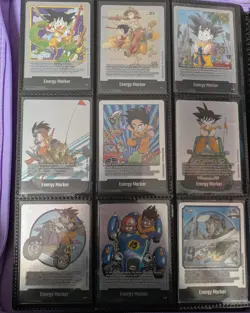 12x Dragon Ball Super Fushion World Energy Markers SB01 Manga Set DBZ TCG Card - Image 1