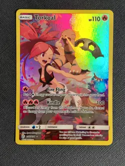 Torkoal 237/236 Secret Rare Holo Cosmic Eclipse - Pokemon TCG LISTING #2 - Image 1