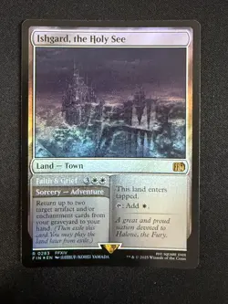 Ishgard, the Holy See (FOIL) Final Fantasy - Magic the Gathering - Image 1